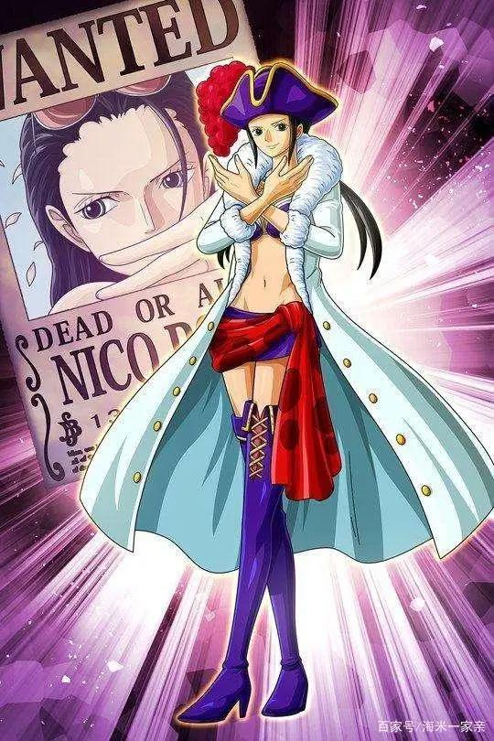 海贼王：罗宾最美的6种造型，和服造型最惊艳，学生装我爱了