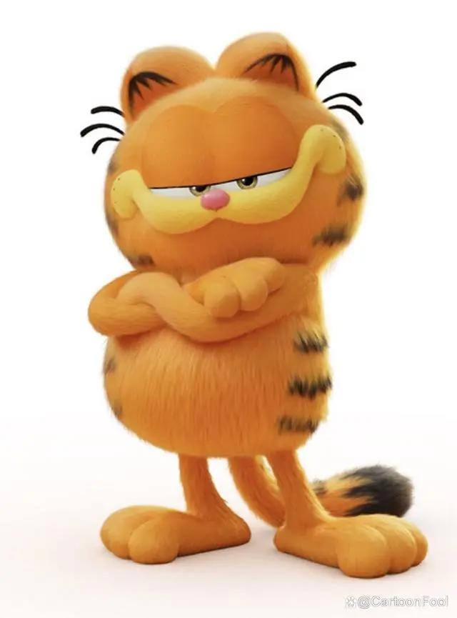 《加菲猫》全新CG动画电影定档2024年，星爵配音加菲猫，你期待吗