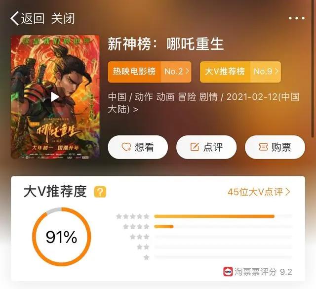 《新神榜：哪吒重生》豆瓣7.4分：国产最强赛博朋克风缝合之作