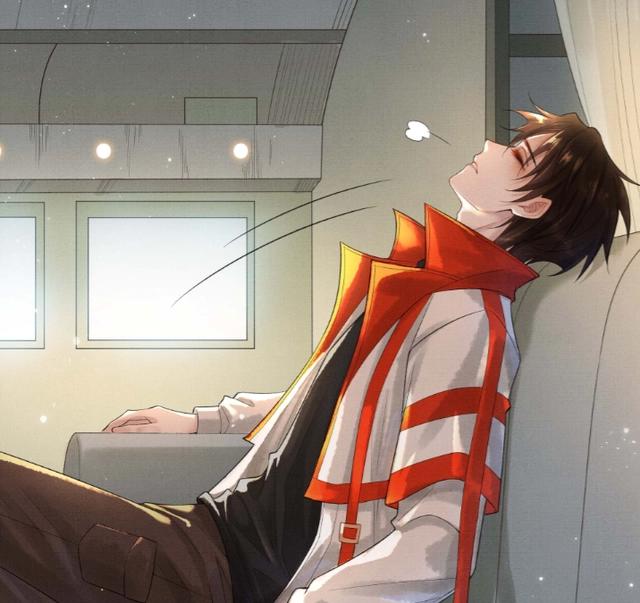 《烈火浇愁》漫画：宣玑发觉盛灵渊的存在，脑电波相连，心眼太多