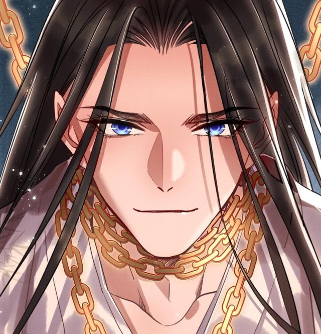 《烈火浇愁》漫画，白衣盛灵渊登场，卸妆的人皇果然好看