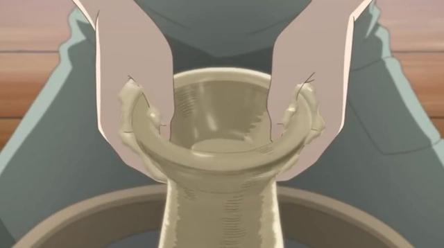 《烧的话也烧个马克杯》女高中生和陶艺，这细致的手指细节我爱了