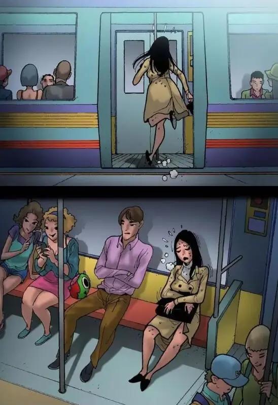 有一双阴阳眼是什么体验？这漫画告诉你，分辨不出虚幻与现实