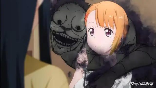 一个拥有阴阳眼的高中女生的日常！搞笑又有点恐怖的动漫！