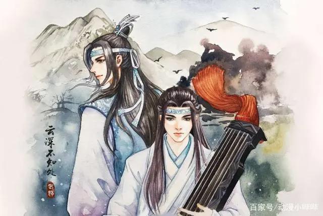 《魔道祖师》三代“蓝氏双壁”对比，原来蓝启仁当年也是小鲜肉！