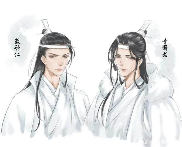 《魔道祖师》三代“蓝氏双壁”对比，原来蓝启仁当年也是小鲜肉！