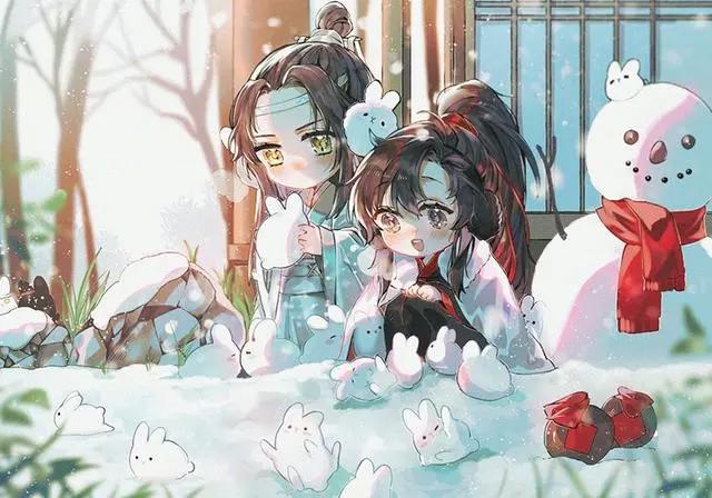 《魔道祖师》动画官博发新图，Q版的蓝忘机来了，求一个定档时间