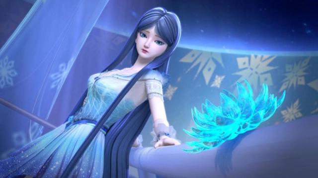 叶罗丽X冰莲花线稿图曝光，冰公主原画造型巨美，时希的床很华丽