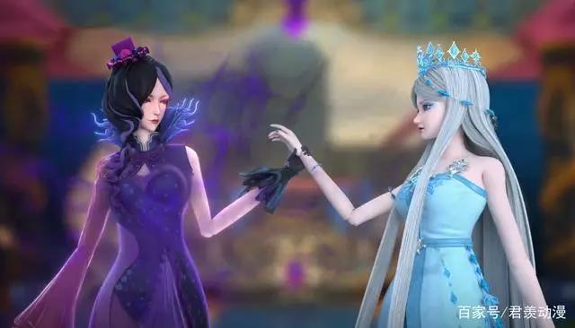 叶罗丽X冰莲花：毒夕绯的位置是自己争取的，并非冰公主让给她的