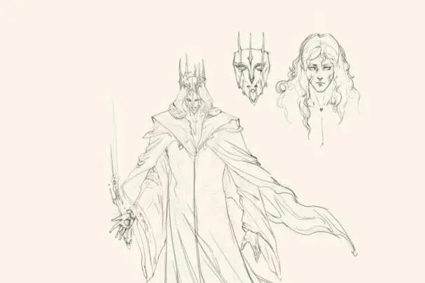 叶罗丽X冰莲花：冰公主原画放出，新BOSS设计太赞，隐藏角色出现