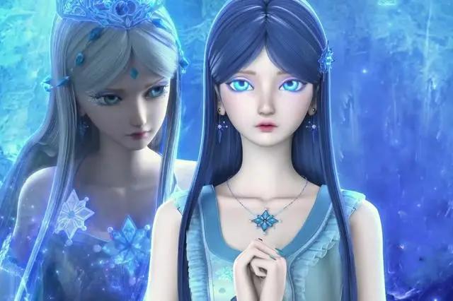 《叶罗丽x冰莲花》解除封印！成人向剧情开播，冰公主真的太美了