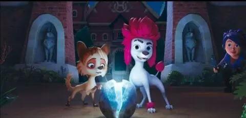 动画电影《纯种狼》：狼和狗的友谊，真正的汪汪队立大功