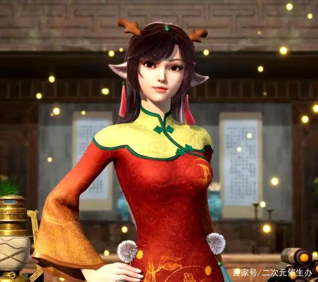 小舞安全裤女神地位不保！这个国漫小姐姐的安全裤竟然比裙子还长