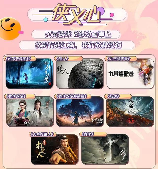 2022腾讯视频动画节百部动漫介绍