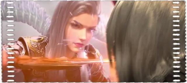 《雄兵连2诸天降临》她是神圣凯沙第一代右翼，与天使彦有一战