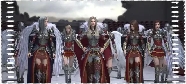 《雄兵连2诸天降临》她是神圣凯沙第一代右翼，与天使彦有一战