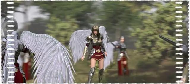 《雄兵连2诸天降临》她是神圣凯沙第一代右翼，与天使彦有一战