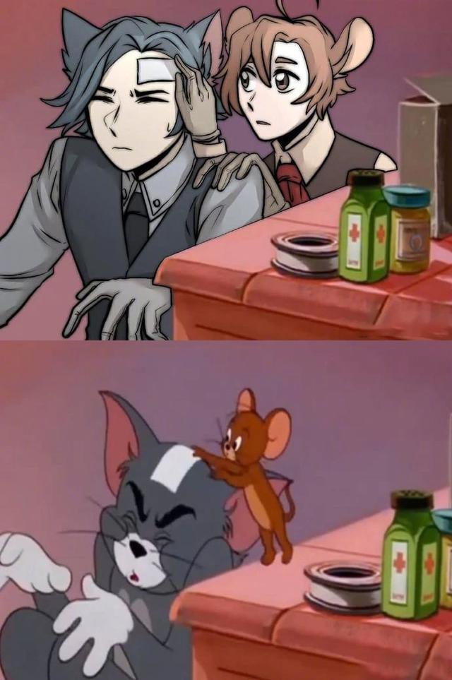 《猫和老鼠》拟人：小杰瑞在装萌，看到泰菲，我才知道什么是可爱