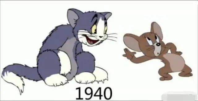 猫和老鼠：汤姆和杰瑞的四次画风大变，你最熟悉的是哪一次？