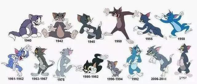 盘点《猫和老鼠》的进化史，看过第一版的都老了，你最熟悉哪一个