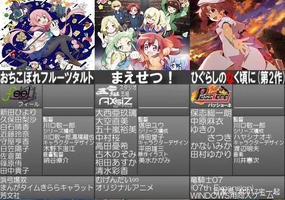 众神之战？2020年7月新番表1.0版公开，这些动画能正常播出吗？