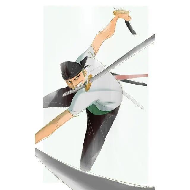 海贼王：欧美漫画风壁纸分享，山治帅出新高度，罗宾却丑得像盗版