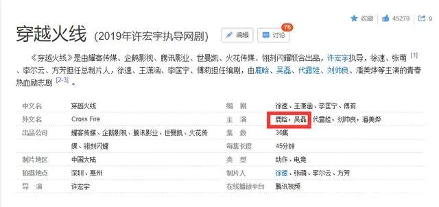 索尼和腾讯一起拍电影，拍的还是“CF穿越火线”速激制作人当监制
