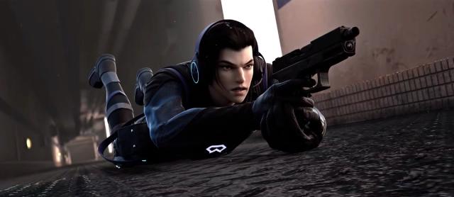 穿越火线：银狐和刀锋游戏中相见，刀锋：我不允许你们秀恩爱！