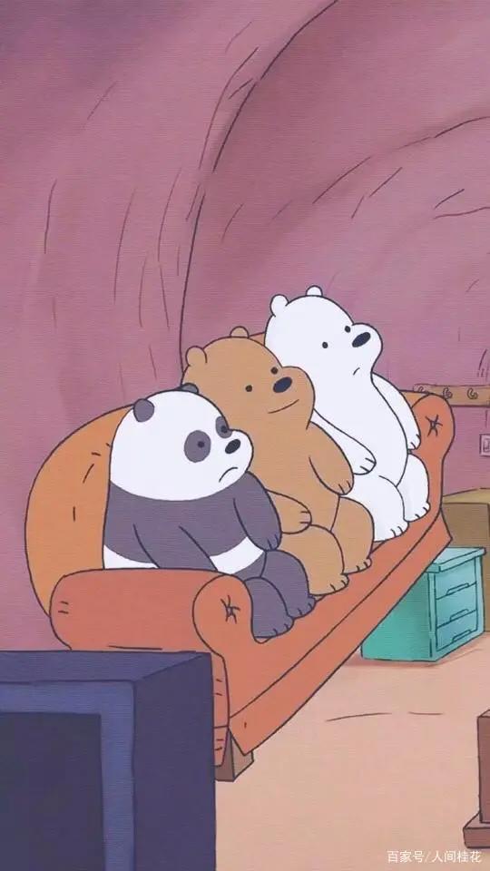 咱们裸熊：胖达，白熊，大大
