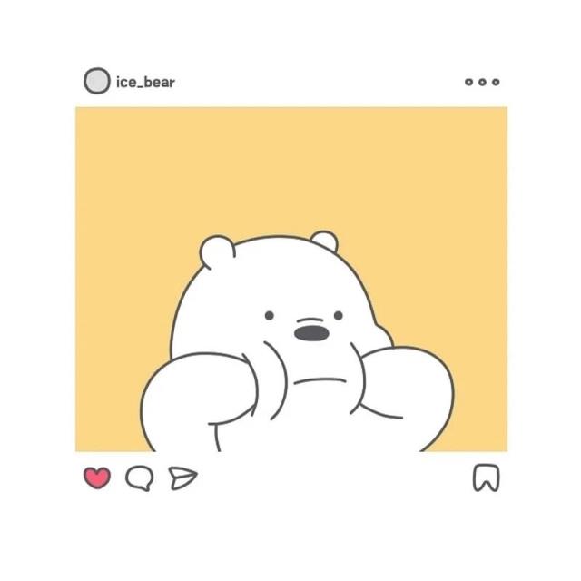 头像壁纸｜咱们裸熊“就算没了全世界，我们还有彼此”