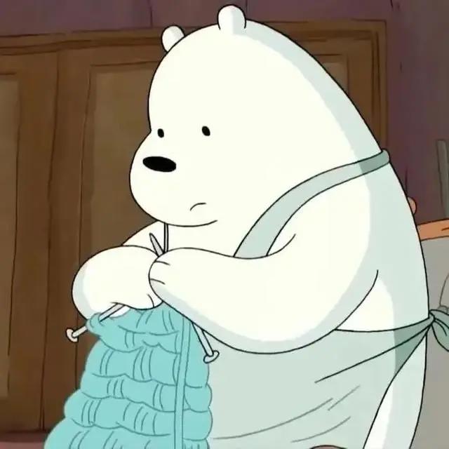 头像壁纸｜咱们裸熊“就算没了全世界，我们还有彼此”