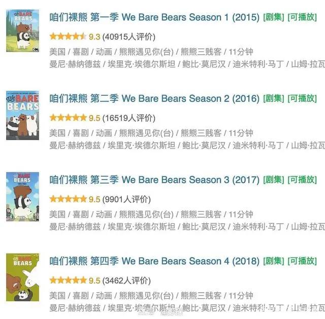 《咱们裸熊》电影版即将上映