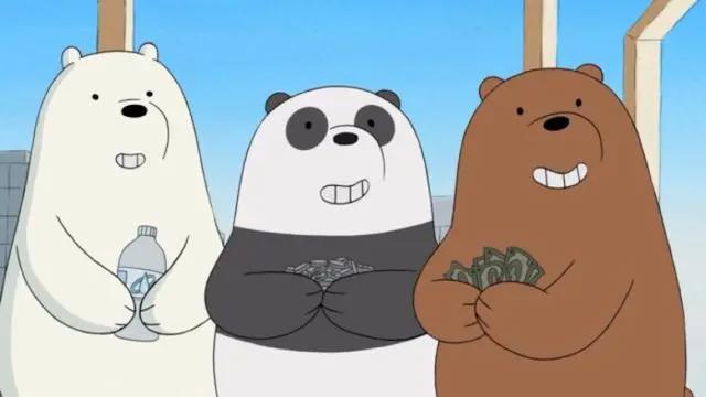 WeBareBears：当年看咱们裸熊的时候，没想到自己会爱上一只熊