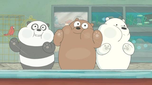 WeBareBears：当年看咱们裸熊的时候，没想到自己会爱上一只熊
