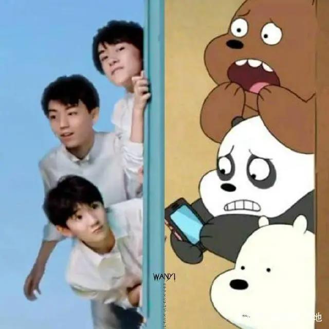 三小只史上最强cos：三个熊孩子简直就是《咱们裸熊》本熊了！