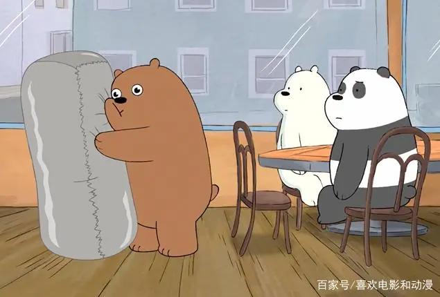 《咱们裸熊》中的3只萌熊的童年故事，温暖和悲伤同在