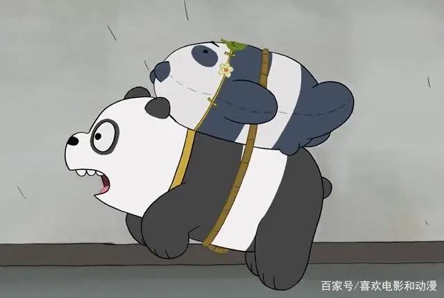 《咱们裸熊》中的3只萌熊的童年故事，温暖和悲伤同在