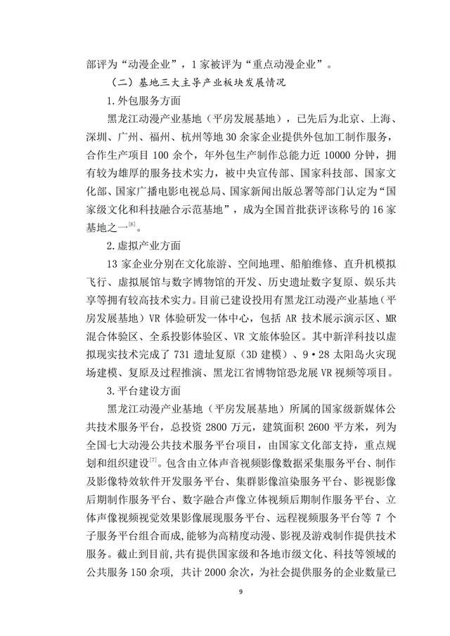 黑龙江动漫基地创新发展的思考