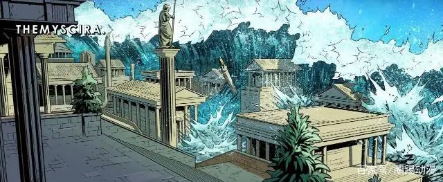 海王叫板DC男一号超人，亚特兰蒂斯七海之怒席卷陆地