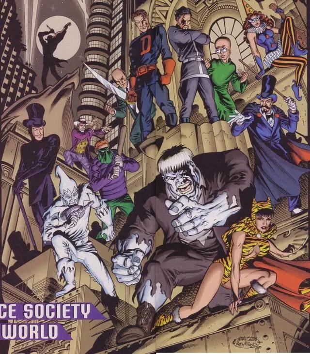 「DC冷门」不义会社：最早的反派组织，正义会社的宿敌