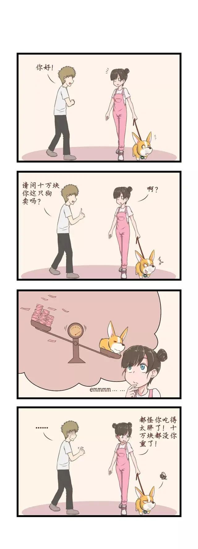 飞狗MOCO漫画：吃得胖的好处