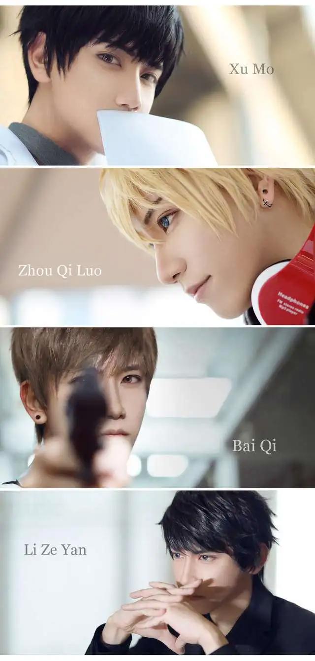 一个人Cosplay《恋与制作人》四位男主角，真的是迷死人了