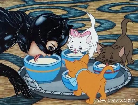 毁童年动漫：葫芦娃变成了黑白照，猫女喝水的姿势太污~