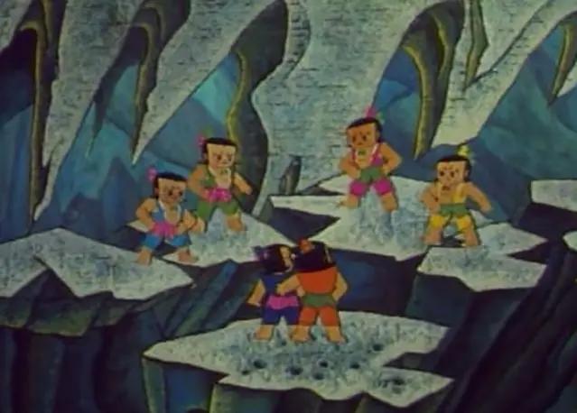 他是葫芦娃中让美女蛇无计可施的一位，却因为同室操戈而落败