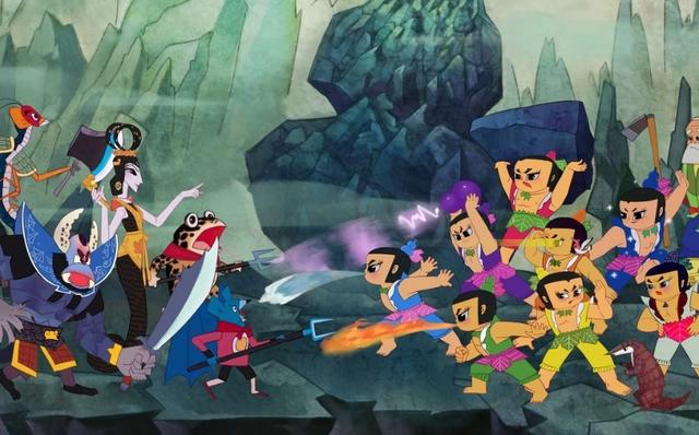 《葫芦娃》系列有4部？它隐藏的寓意很现实，蛇精的家人都被灭族