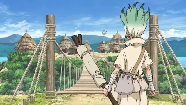 动漫《石纪元》狮子王司离开千空也能帮忙，给千空送去最需要的人