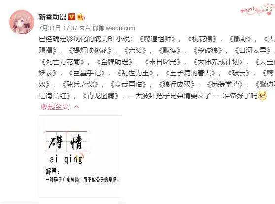 网络评分9.6分，这部国漫BL神作即将迎来影视剧化