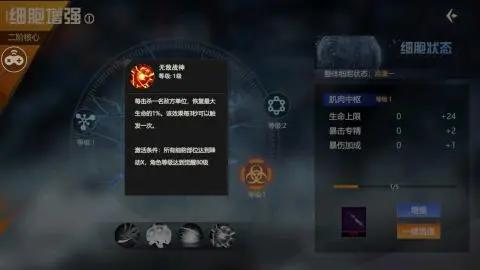 双11的伶仃《末世觉醒之入侵》细胞解析