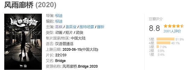 2020年的前7个月，有12部豆瓣超过8分的国产动漫播出了