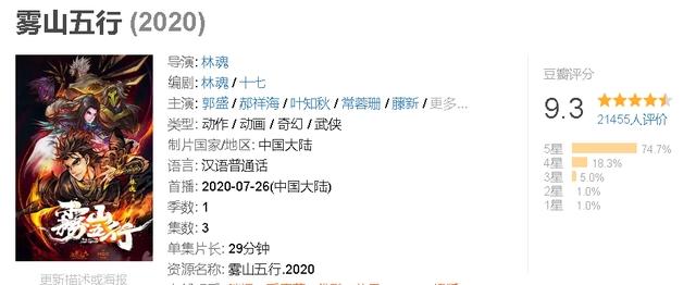 2020年的前7个月，有12部豆瓣超过8分的国产动漫播出了